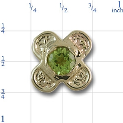 r5006 Peridot Bracelet Slide 